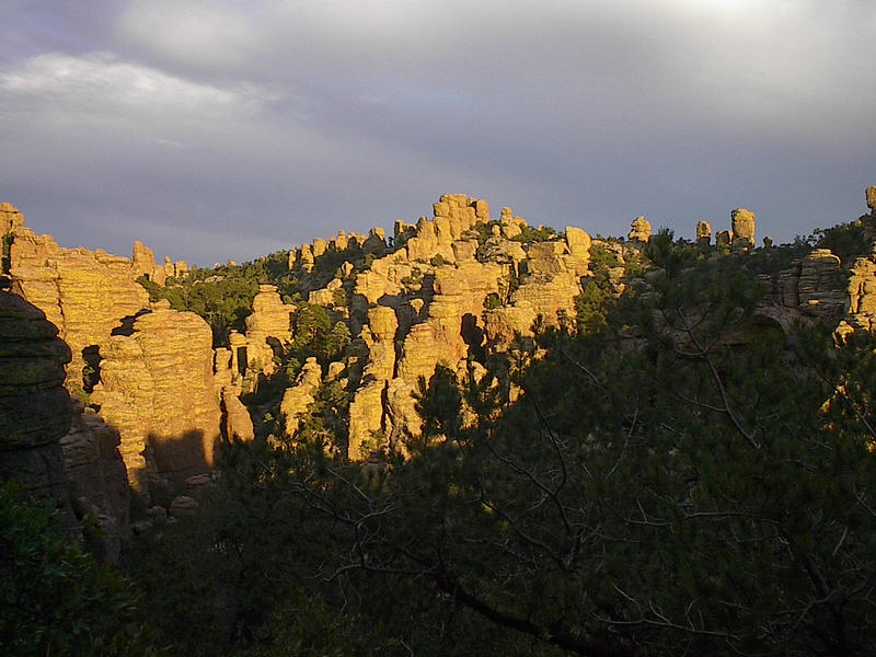 Sonnenuntergang im Chiricahua National Park