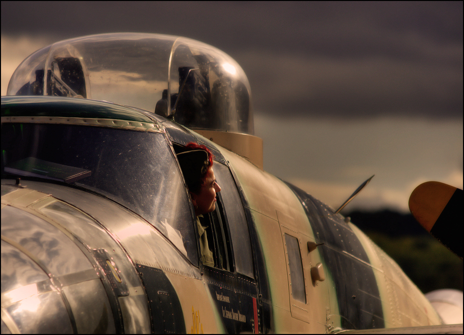 Sonnenuntergang im Cockpit (reload)