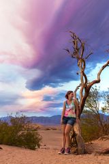 Sonnenuntergang im Death Valley