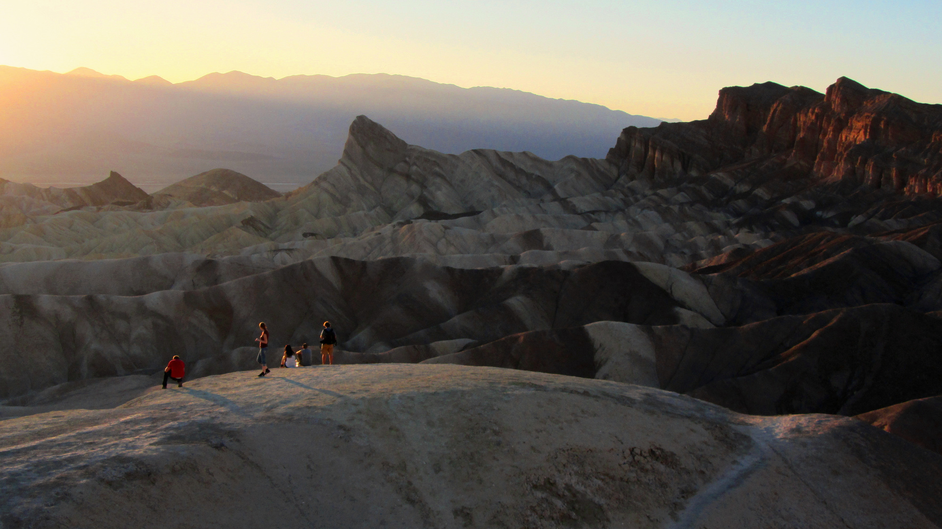 Sonnenuntergang im Death Valley