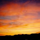 Sonnenuntergang im Death Valley, USA