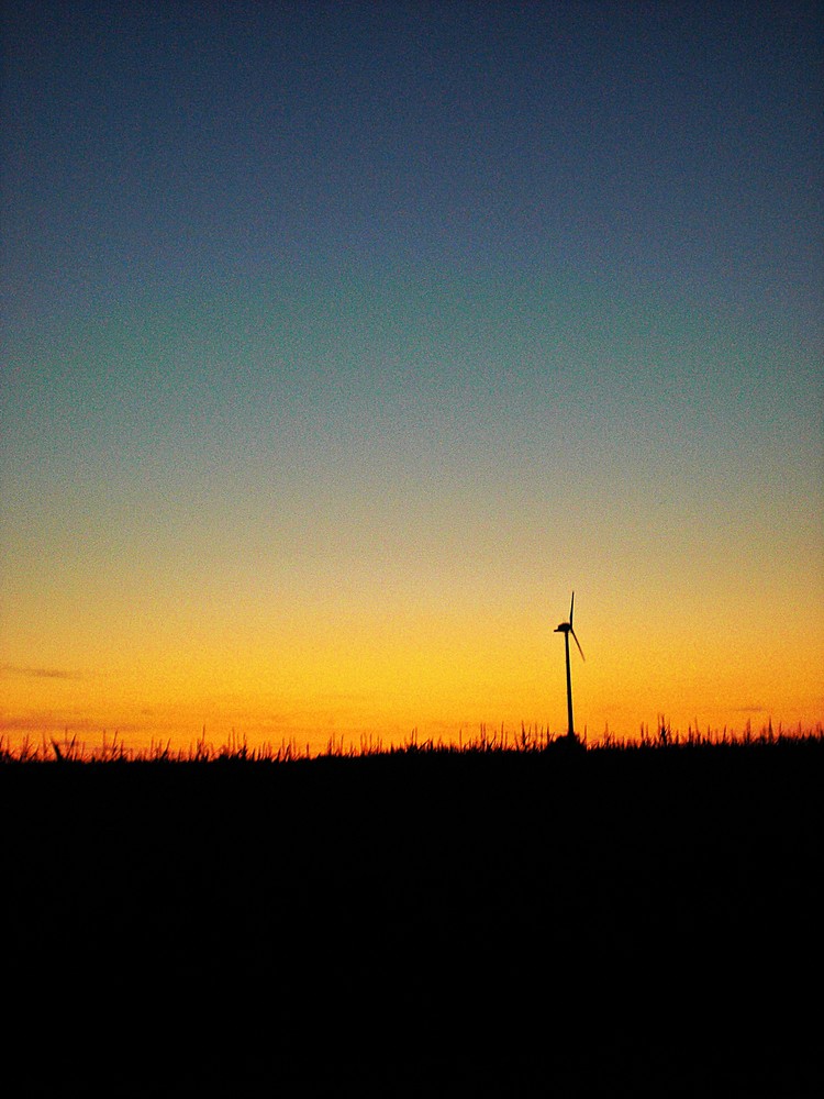 Sonnenuntergang im Emsland