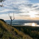 Sonnenuntergang im Erzgebirge