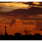 Sonnenuntergang im Etosha National Park, Namibia #2