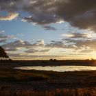 Sonnenuntergang im Etosha-Nationalpark