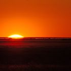 Sonnenuntergang im Etosha-Park