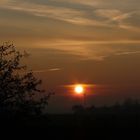 Sonnenuntergang im Februar