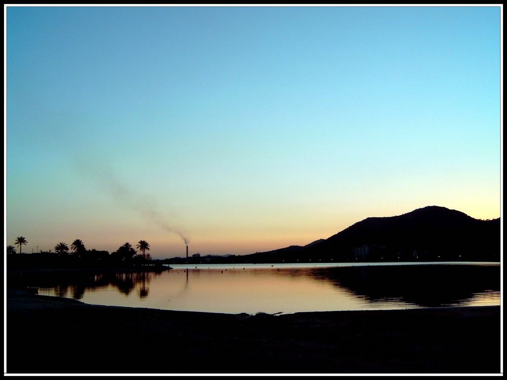 sonnenuntergang im februar