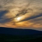 Sonnenuntergang im Fichtelgebirge