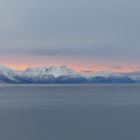 Sonnenuntergang im Fjord