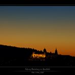 Sonnenuntergang im Frankenland