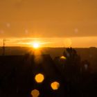 Sonnenuntergang im Gewitter