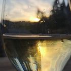 Sonnenuntergang im Glas