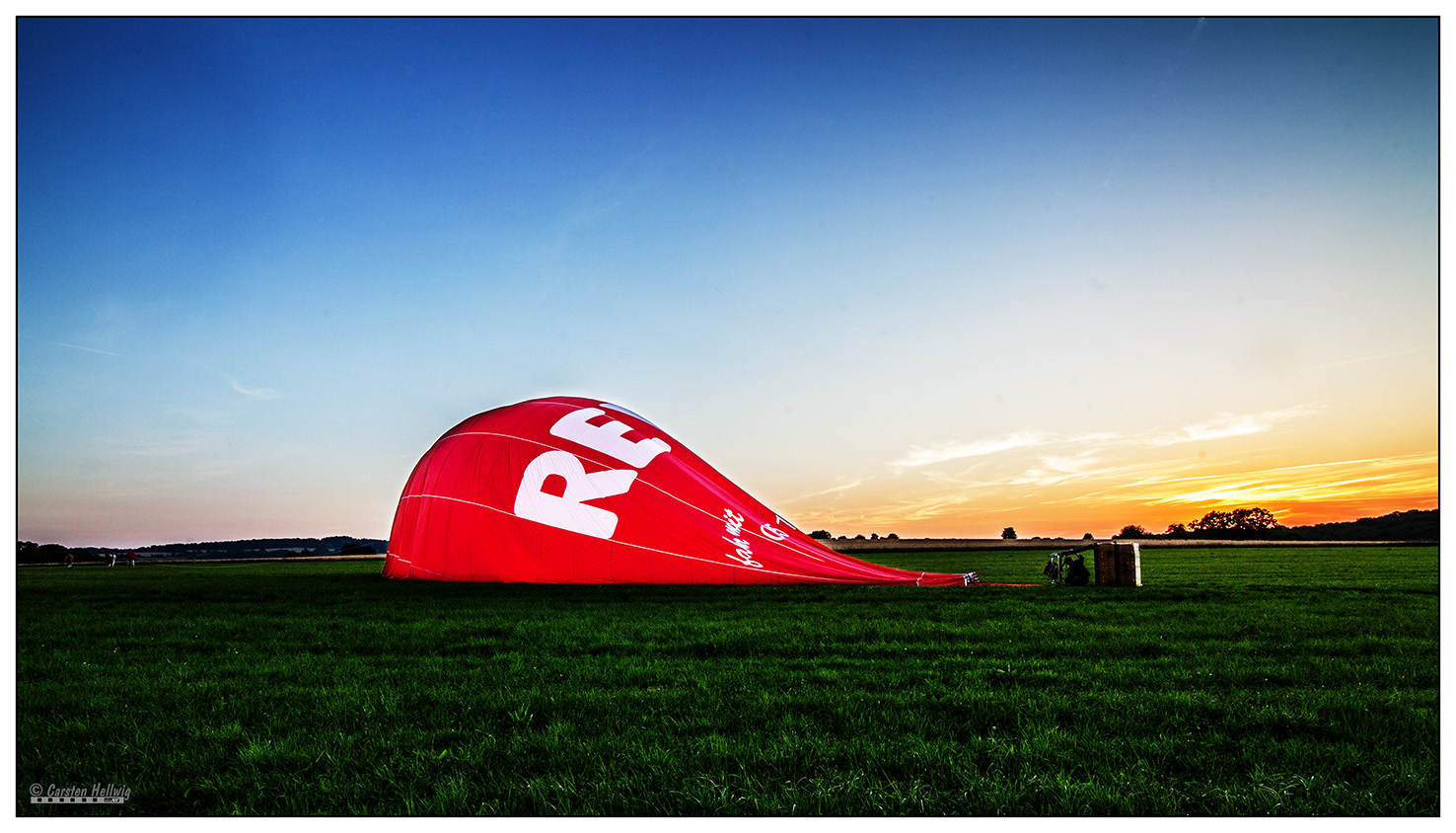 Sonnenuntergang im Göttinger Hinterland