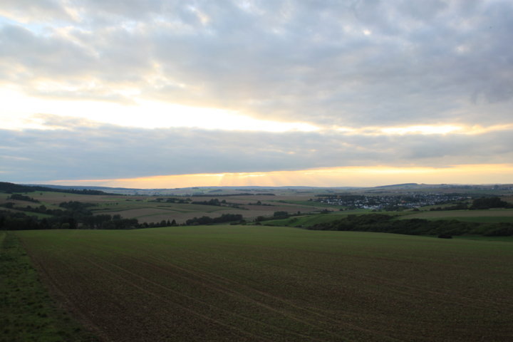 Sonnenuntergang im Goldenen Grund