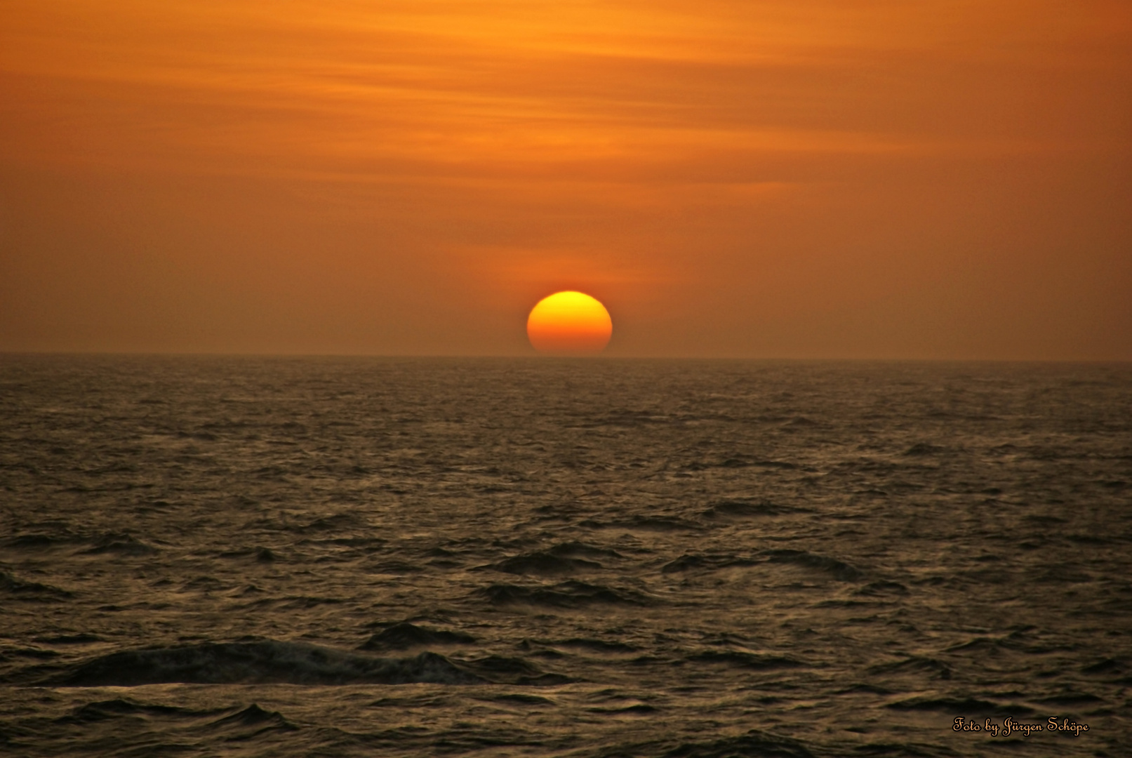 Sonnenuntergang im Golf von Thailand