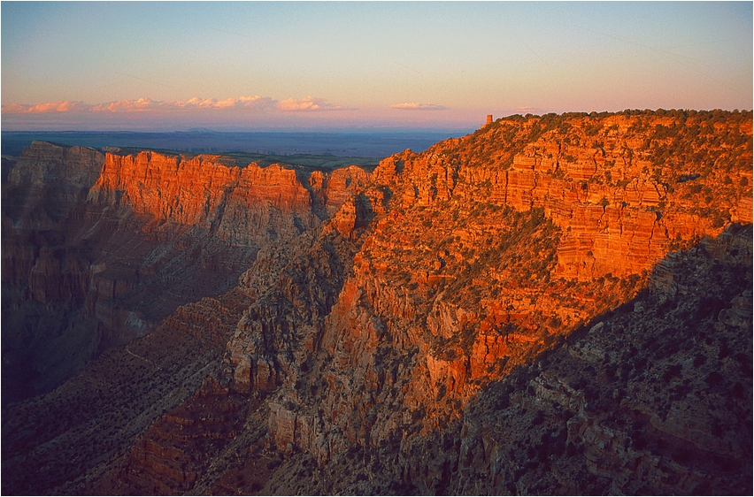 Sonnenuntergang im Grand Canyon