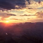 Sonnenuntergang im Grand Canyon (Lipan Point)