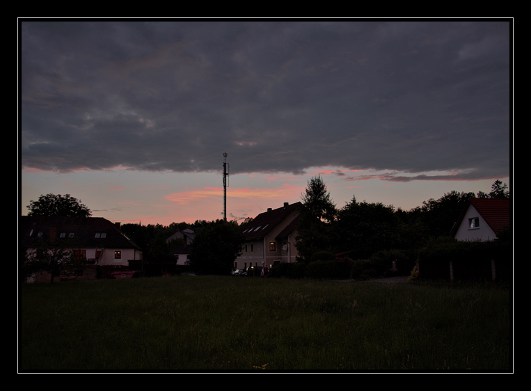 Sonnenuntergang im Grazer Tal