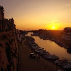 Sonnenuntergang im Hafen von Ciutadella