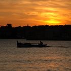 Sonnenuntergang im Hafen von Vodice