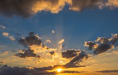 Sonnenuntergang im Harz