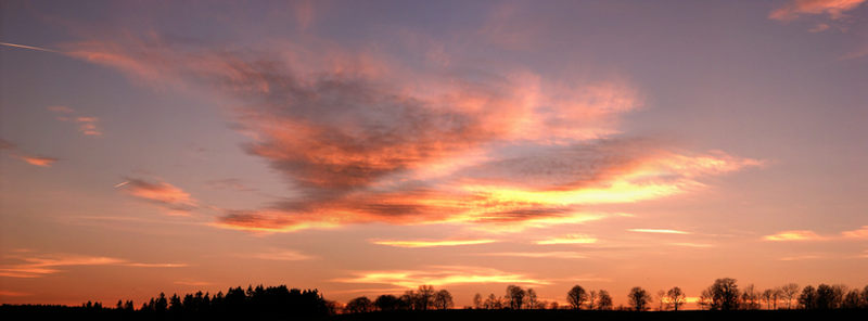 Sonnenuntergang im Harz