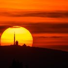 Sonnenuntergang im Harz 