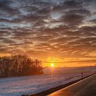 Sonnenuntergang im Harz