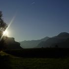 Sonnenuntergang im Haslital