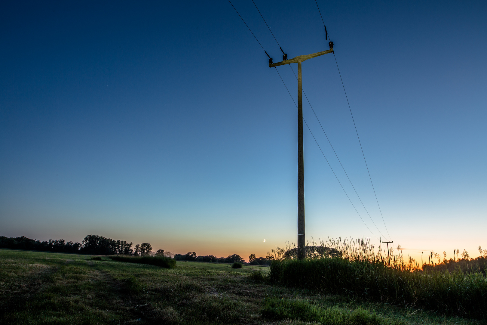 [ - Sonnenuntergang im Havelland - ]