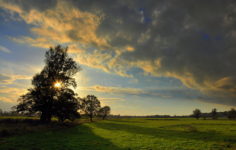 Sonnenuntergang im Havelland