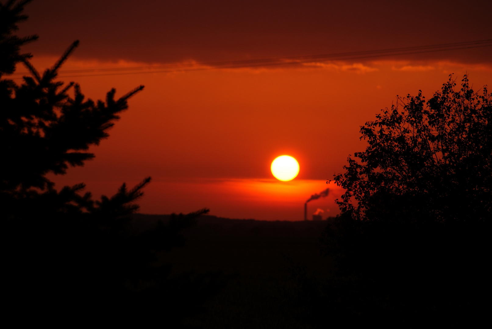 Sonnenuntergang im Havelland