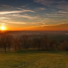 Sonnenuntergang im Herbst