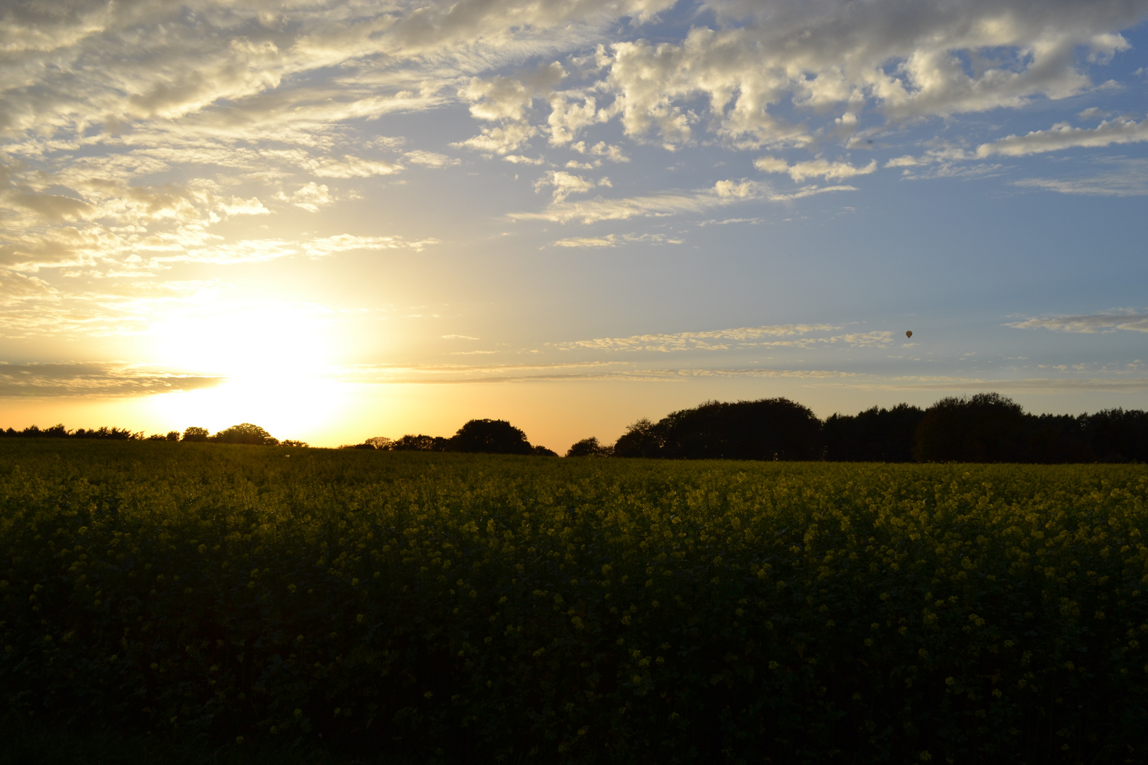 ...Sonnenuntergang im Herbst