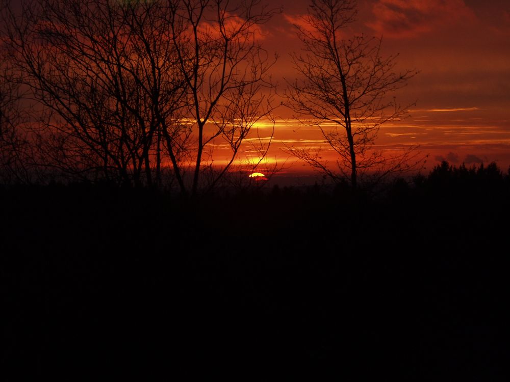 Sonnenuntergang im Herbst (Dreaming Sun) by Nils Klinkau 