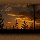 Sonnenuntergang im Herbst, Stadtpark Norderstedt