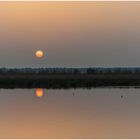 Sonnenuntergang im Himmelmoor