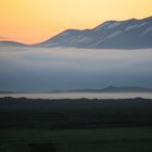 Sonnenuntergang im Hochland