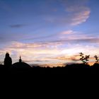 Sonnenuntergang im Hofgarten