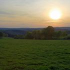 Sonnenuntergang im hohen Venn