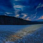 Sonnenuntergang im Hopfental