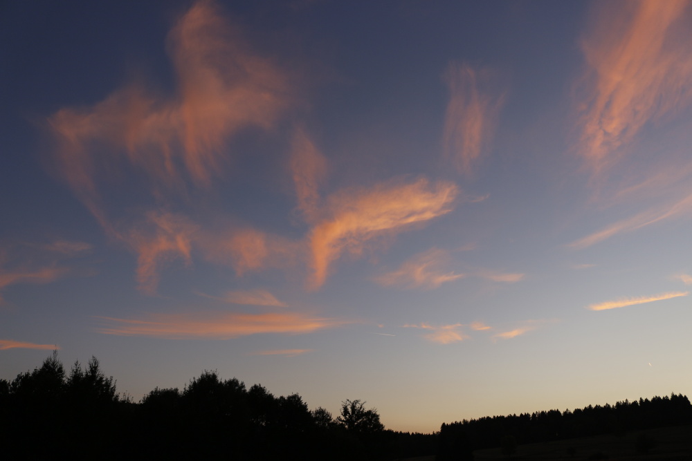 Sonnenuntergang im Hunsrück (1)