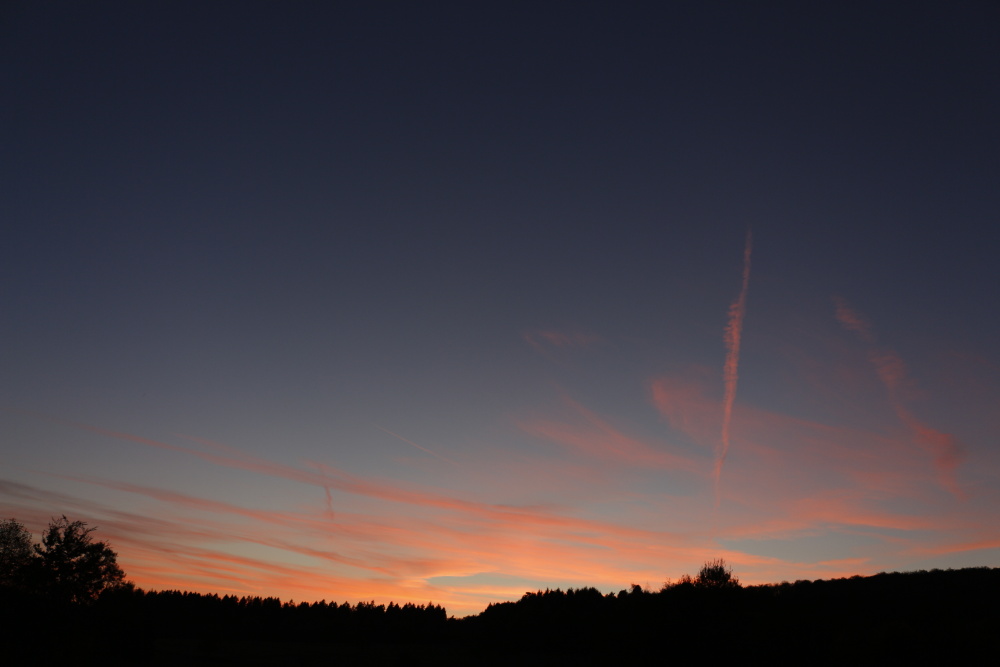 Sonnenuntergang im Hunsrück (2)