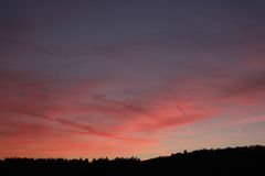 Sonnenuntergang im Hunsrück (2)