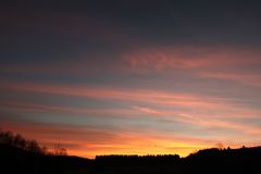 Sonnenuntergang im Hunsrück - Foto 1