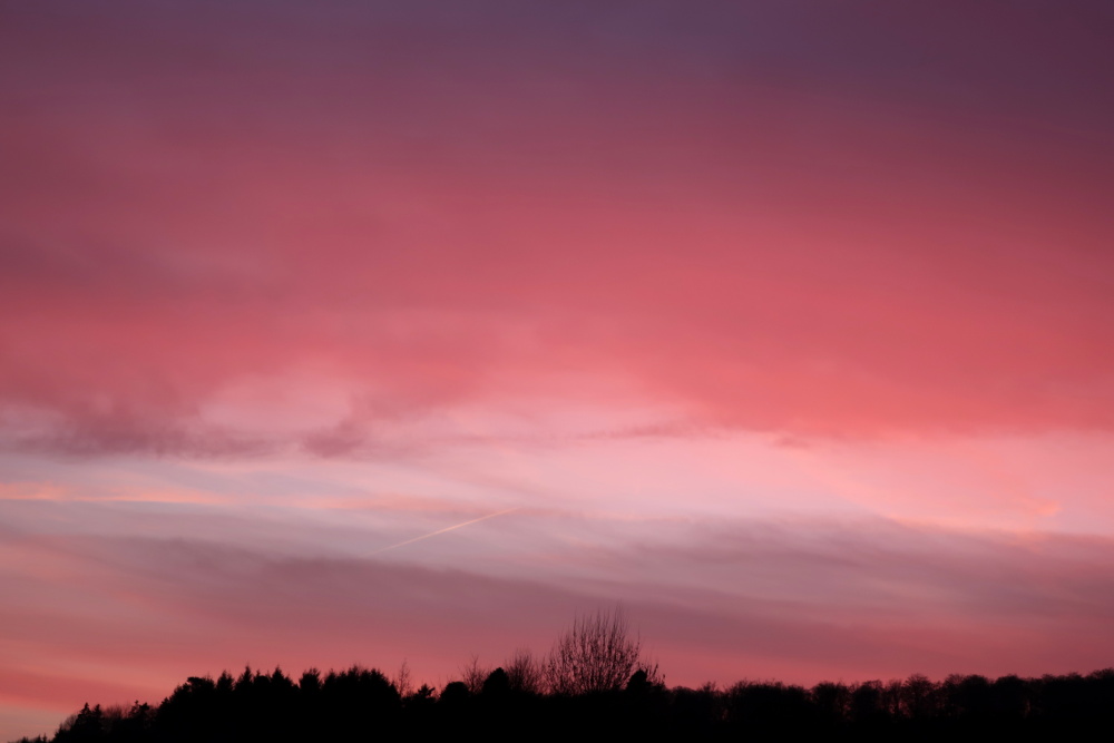 Sonnenuntergang im Hunsrück - Foto 2