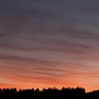 Sonnenuntergang im Hunsrück - Reihe aus 7 Bildern