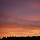 Sonnenuntergang im Hunsrück - Serie aus 10 Bildern