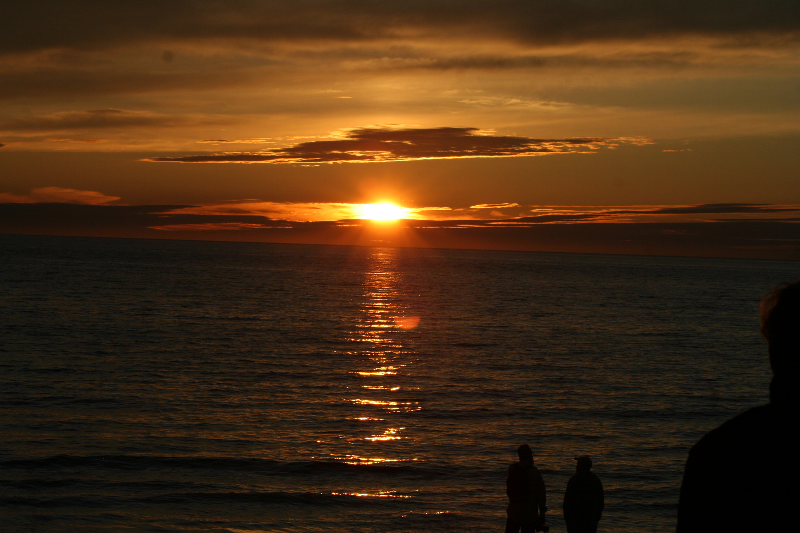 Sonnenuntergang im Juni